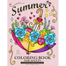 Summer Coloring Book for Adults: Beach Scenes, Ocean Life, Flowers and Animals Stress Relieving Designs