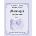 Catawba County, North Carolina Marriages, 1842[50] -1880