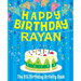 Happy Birthday Rayan - The Big Birthday Activity Book: Personalized Children's Activity Book