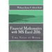 Financial Mathematics with MS Excel 2016: Time Value of Money