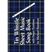 Tin Whistle Sheet Music Song Book With Finger Positions