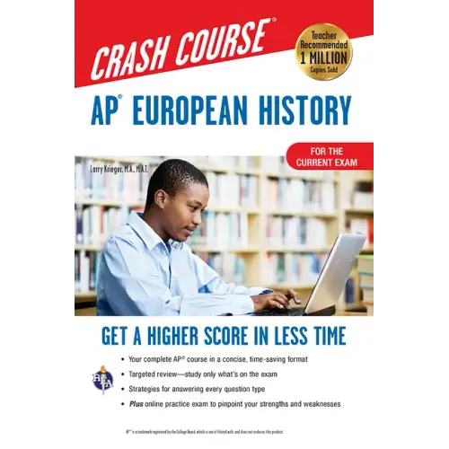 Ap(r) European History Crash Course, Book + Online: Get a Higher Score in Less Time