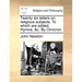 Twenty Six Letters on Religious Subjects. to Which Are Added, Hymns, &C. by Omicron.