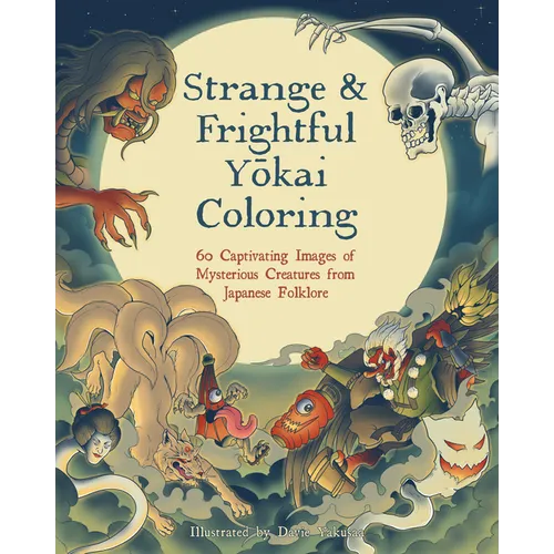 Strange & Frightful Yokai Coloring