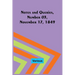 Notes and Queries, Number 03, November 17, 1849