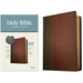 KJV Personal Size Giant Print Bible, Filament Enabled Edition (Leatherlike, Brown/Mahogany)