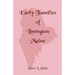 Early Families of Limington Maine