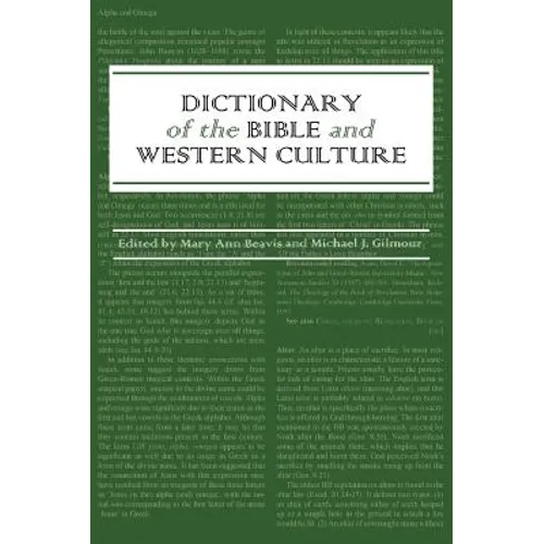 Dictionary of the Bible and Western Culture