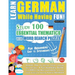 Learn German While Having Fun! - For Beginners: EASY TO INTERMEDIATE - STUDY 100 ESSENTIAL THEMATICS WITH WORD SEARCH PUZZLES - VOL.1 - Uncover How to
