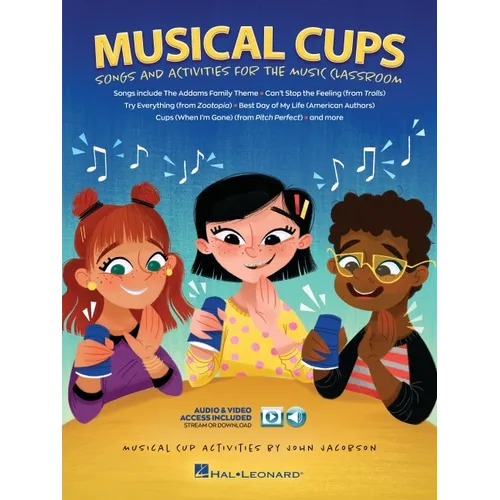 Musical Cups Song and Activities for the Music Classroom (Book/Online Media)