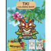 Tiki Coloring book: Traditional Hawaii/Polynesia Mythology Masks, Totems, and Traditional Art for Teenagers And Adults - Large Format