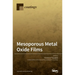 Mesoporous Metal Oxide Films