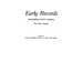 Early Records, Hampshire County, Virginia, Now West Virginia