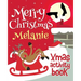 Merry Christmas Melanie - Xmas Activity Book: (Personalized Children's Activity Book)