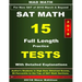 2018 New SAT Math 15 Tests