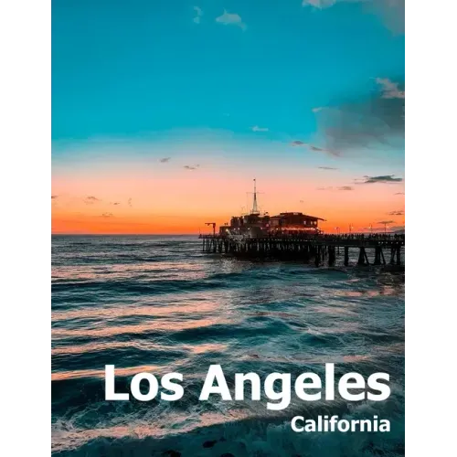 Los Angeles: Coffee Table Photography Travel Picture Book Album Of A Southern California LA City In USA Country Large Size Photos Cover