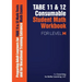 TABE 11 and 12 Consumable Student Math Workbook for Level M