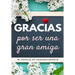 Gracias por ser una gran amiga: Mi regalo de agradecimiento: Libro de Regalo a todo color Preguntas Guiadas 6.61 x 9.61 pulgadas