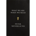 What We See When We Read