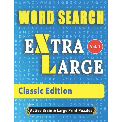 Word Search Extra Large - Classic Edition