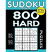 Sudoku Book 800 Hard Puzzles: Sudoku Puzzle Book With Only One Level of Difficulty