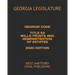 Georgia Code Title 53 Wills Trusts and Administration of Estates 2020 Edition: West Hartford Legal Publishing
