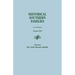 Historical Southern Families. in 23 Volumes. Volume XIX
