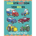 Construction Vehicles Coloring Book For Kids: Construction Vehicle Simple and Easy Colouring Book For Toddlers, Ages 2-4, 4-8, 8-12.