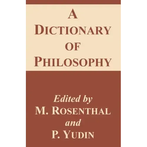 A Dictionary of Philosophy