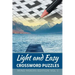 Light and Easy Crossword Puzzles: Mind Mixers Edition Vol 1
