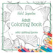 Adult Coloring Book With Uplifting Quotes: Pocket Inspiration