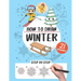 How to draw winter: 21 step-by-step drawings