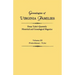 Genealogies of Virginia Families from Tyler's Quarterly Historical and Genealogical Magazine. in Four Volumes. Volume III: Pinkethman - Tyler