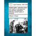 Vested rights: selected cases and notes on retrospective and arbitrary legislation affecting vested rights of property.