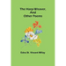 The harp-weaver, and other poems