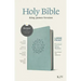 KJV Large Print Premium Value Thinline Bible, Filament Enabled (Leatherlike, Floral Wreath Teal, Red Letter)