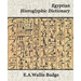 Egyptian Hieroglyphic Dictionary