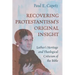 Recovering Protestantism's Original Insight: Luther's Heritage and Theological Criticism of the Bible