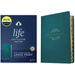 KJV Life Application Study Bible, Third Edition, Large Print (Leatherlike, Teal Blue, Indexed, Red Letter)