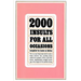 Two Thousand Insults for All Occasions