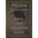 RPG Map Collection Open and Urbanized Areas: Collection of Maps for Role-Playing Games. For gamers and game masters