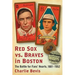 Red Sox vs. Braves in Boston: The Battle for Fans' Hearts, 1901-1952