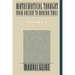 Mathematical Thought from Ancient to Modern Times