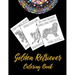 Golden Retriever Coloring Book: An Adult Coloring Book With Mandala and Dog Quotes, Gift Idea For Golden Retriever Owners, Men, Women, Mom, Dog Lovers