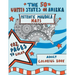 The 50 United States of America: Patriotic Mandala Maps: Adult Coloring Book with Designs for Adult Relaxation, Mindfulness and Stress Relieving. US I