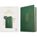 NLT Large Print Thinline Reference Bible, Filament-Enabled Edition (Leatherlike, Evergreen, Red Letter): Dayspring Signature Collection