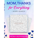 Mom, Thanks for Everything Word Search
