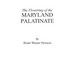 Flowering of the Maryland Palatinate