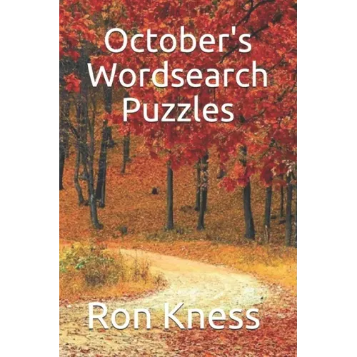 October's Wordsearch Puzzles