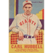 Carl Hubbell: Five Fabulous Seasons that Paved the Way to Cooperstown